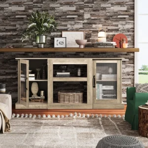 Modern TV Stand with Ample Storage Space